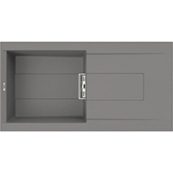 Zlewozmywak Elleci SMART 480 KERATEK K97 LIGHT GREY LKI48097SMT